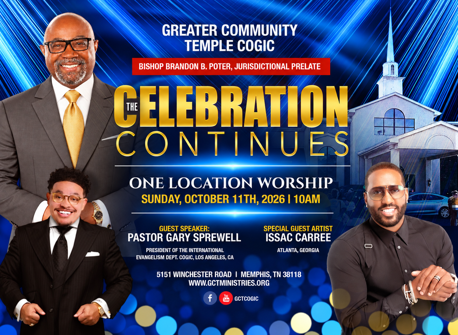 The Celebration Continues - SUNDAY