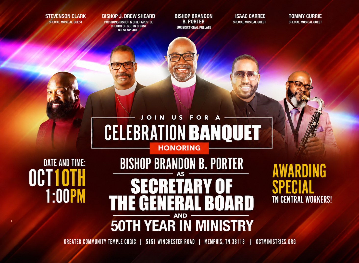 Celebration Banquet - Special Musical Guests