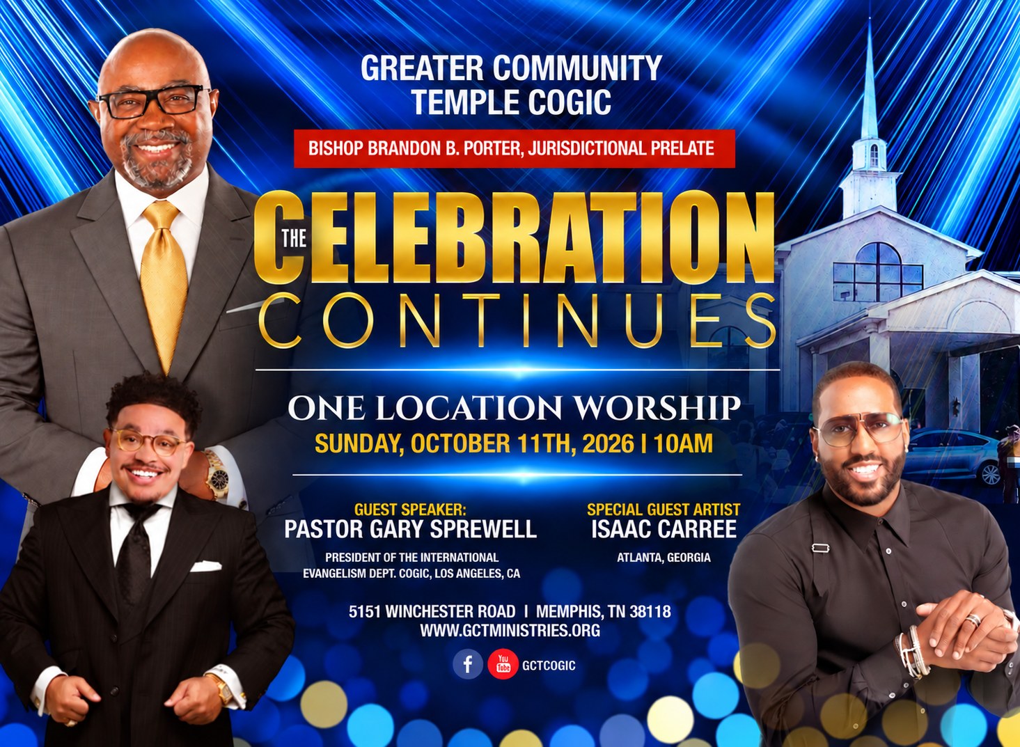 The Celebration Continues - SUNDAY
